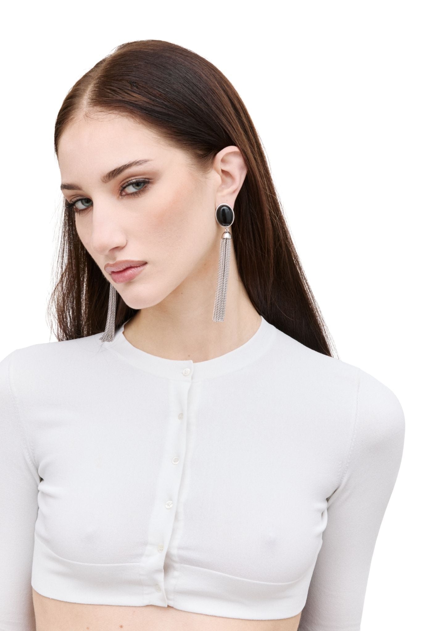 Julietta Vega Earrings - Vermillion