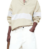 Kallmeyer Blake Rugby Polo - Vermillion