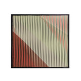 Kallmeyer Fluted Scarf Large - Vermillion