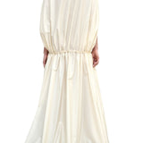 Kallmeyer Gillian Drawstring Dress - Vermillion