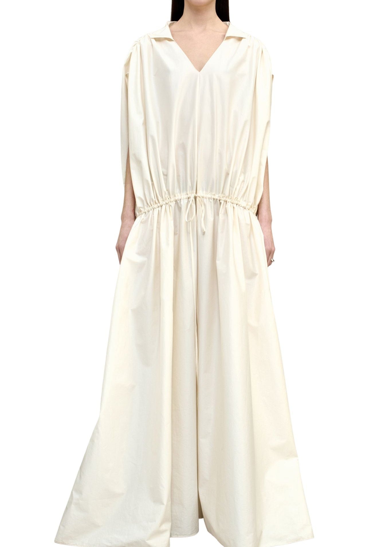 Kallmeyer Gillian Drawstring Dress - Vermillion