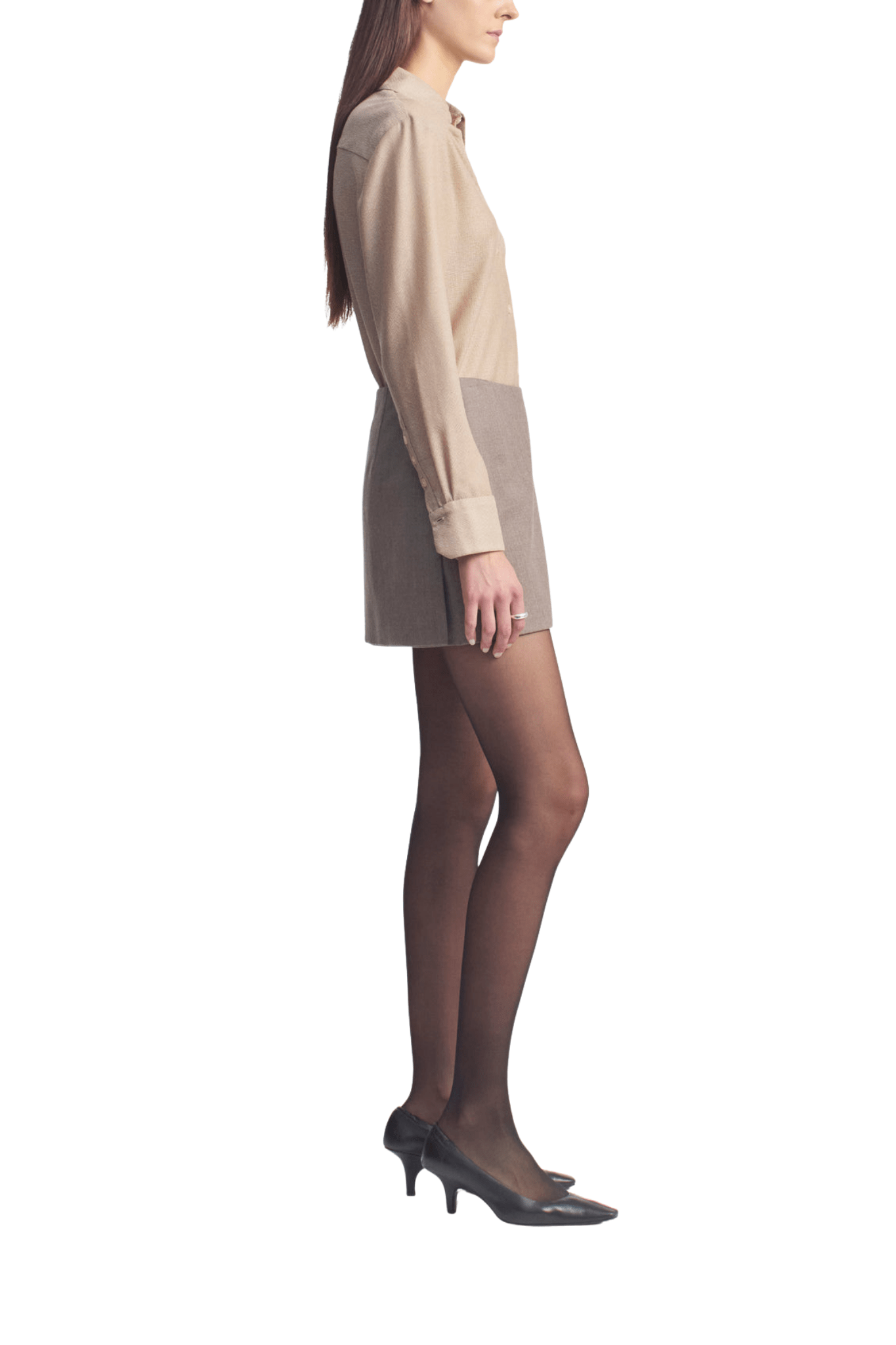Kallmeyer Joan Bias Button Down - Vermillion