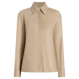 Kallmeyer Joan Bias Button Down - Vermillion