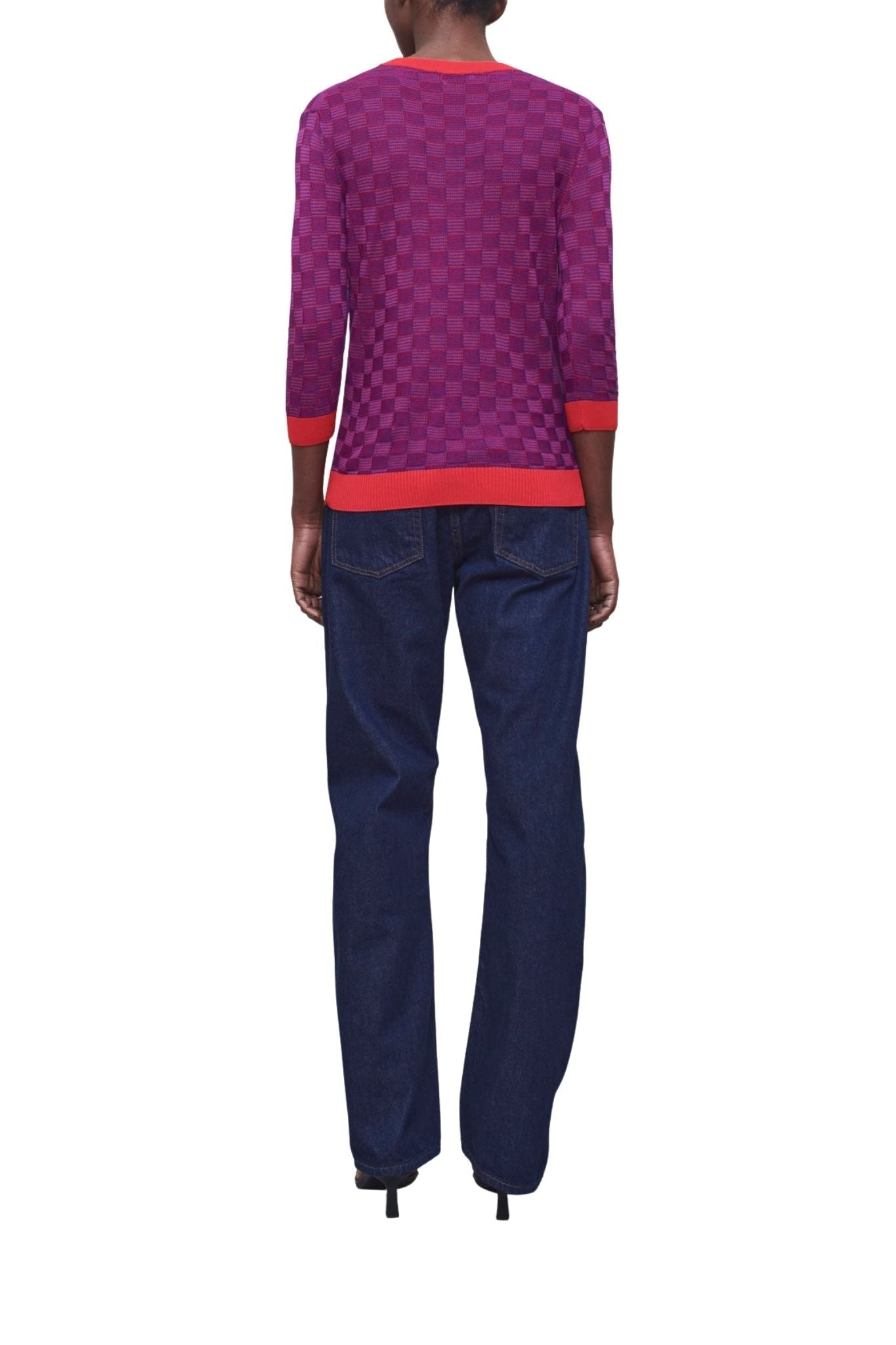 Kallmeyer Lennon Crewneck Tee - Vermillion