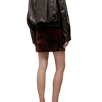Kallmeyer Liam Leather Bomber - Vermillion