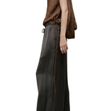 Kallmeyer Naia Draped Top - Vermillion