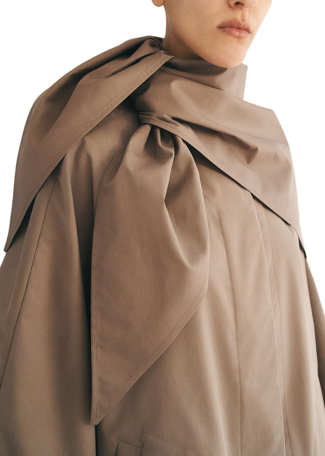 Kallmeyer Navi Scarf Cape - Vermillion