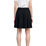 Kallmeyer Sutton Pleated Skirt - Vermillion