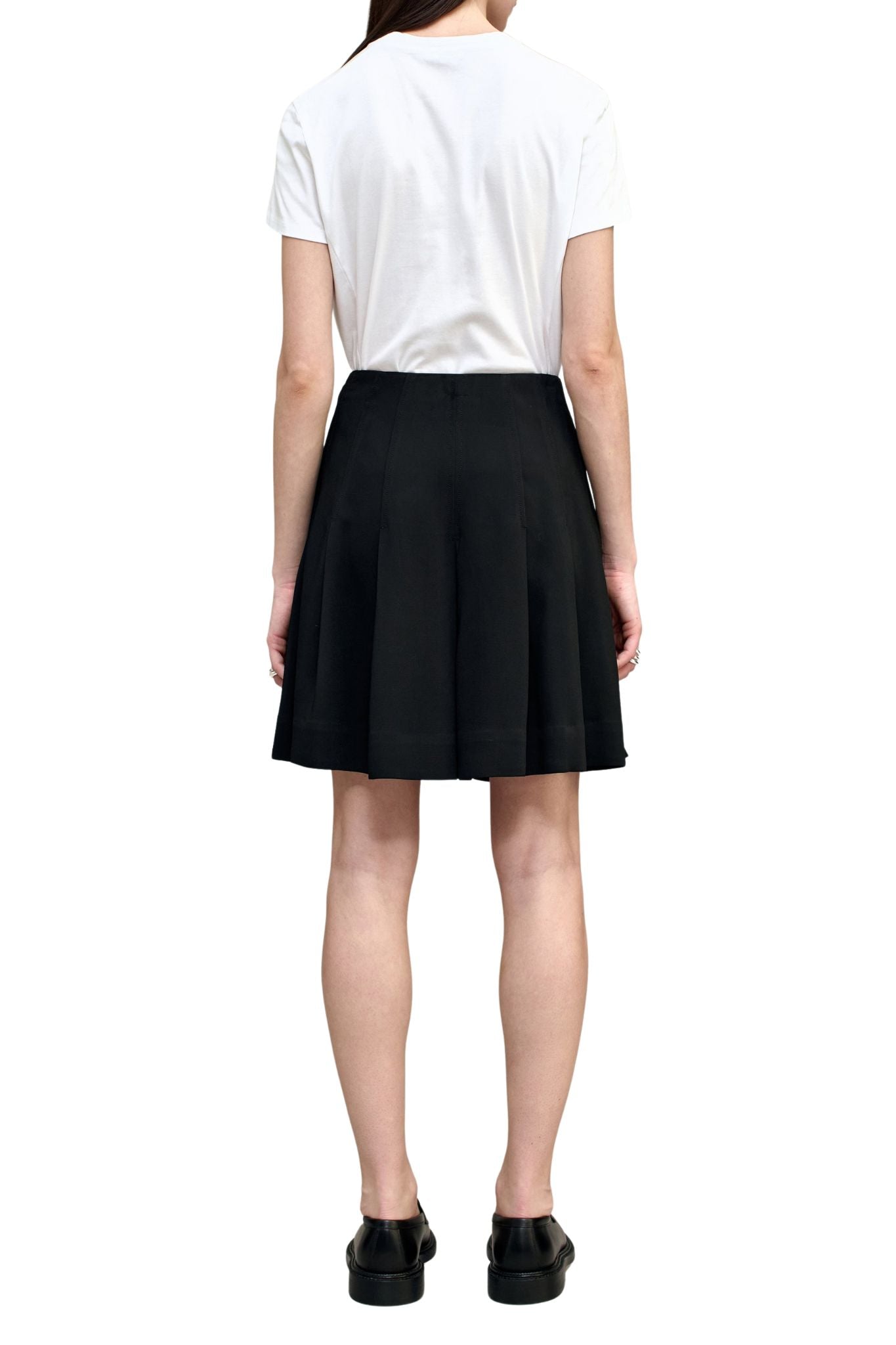 Kallmeyer Sutton Pleated Skirt - Vermillion