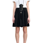 Kallmeyer Sutton Pleated Skirt - Vermillion