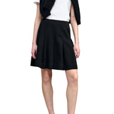 Kallmeyer Sutton Pleated Skirt - Vermillion