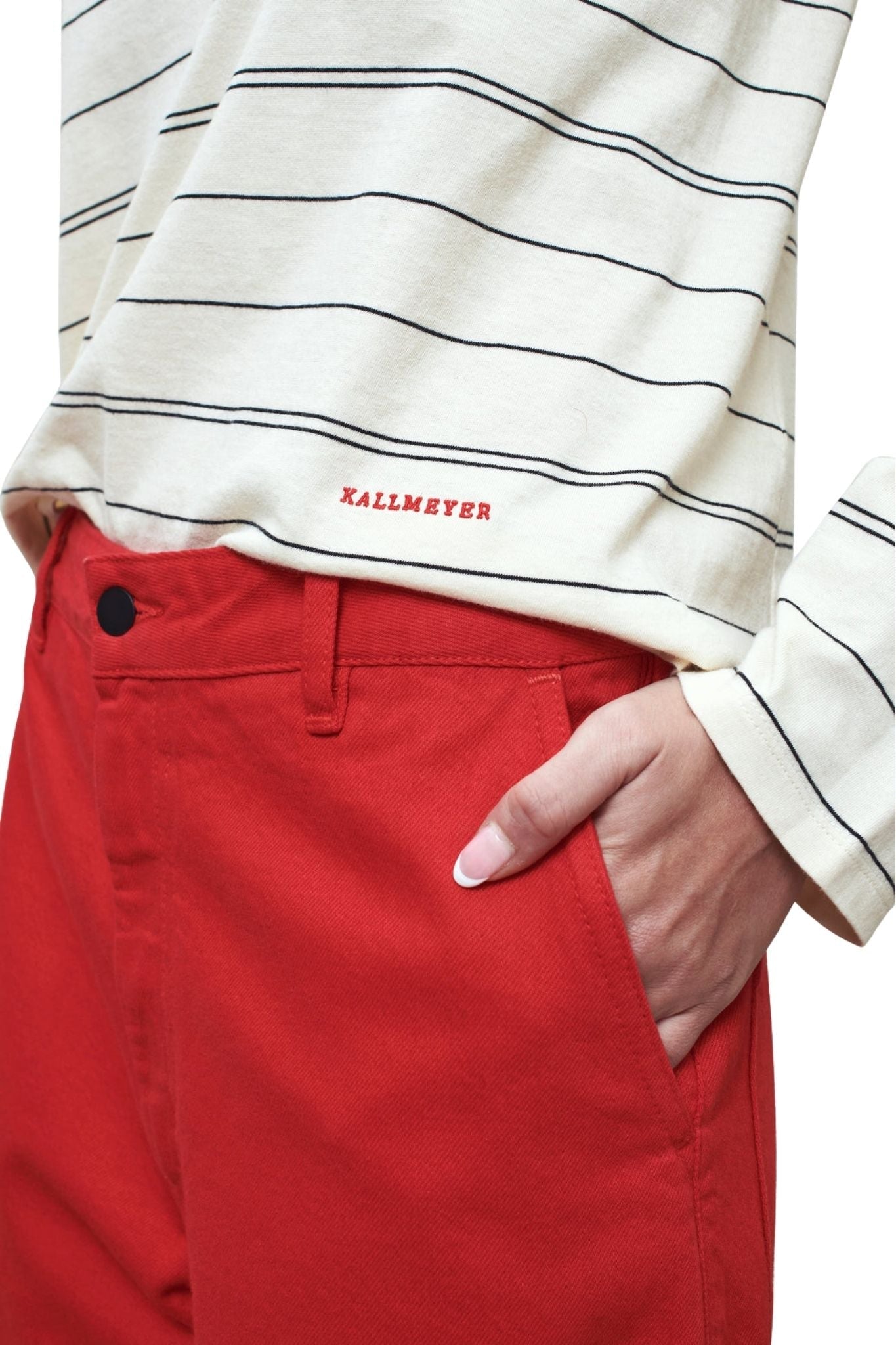 Kallmeyer Wynn Long Sleeve Tshirt - Vermillion