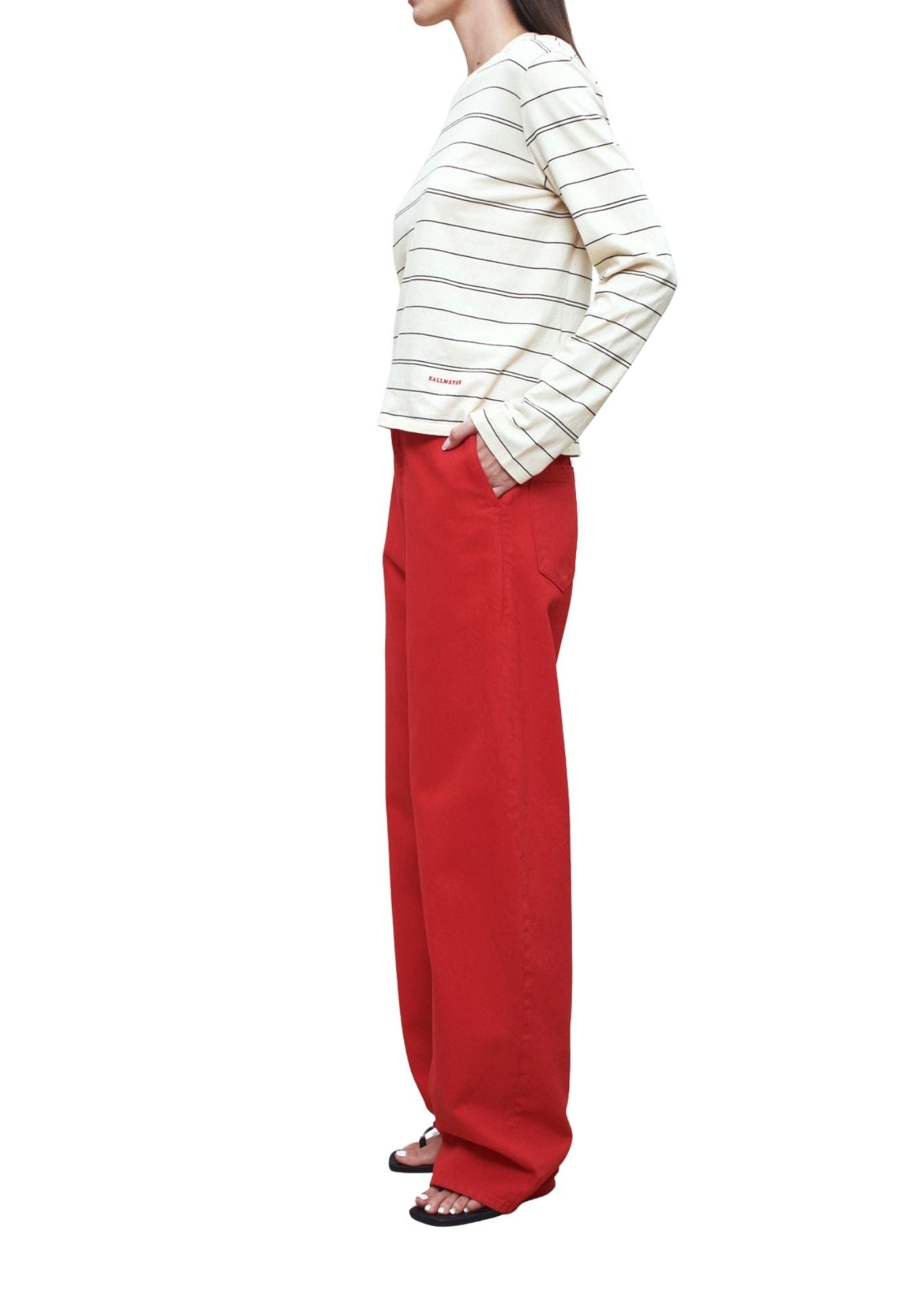 Kallmeyer Wynn Long Sleeve Tshirt - Vermillion