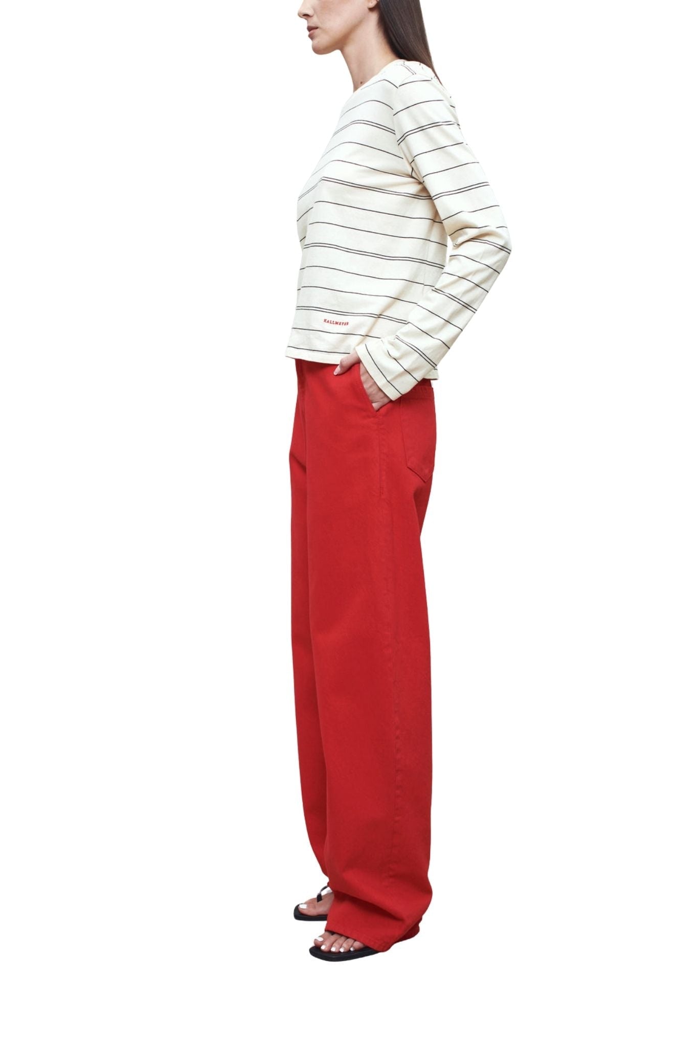 Kallmeyer Wynn Long Sleeve Tshirt - Vermillion