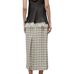 Kallmeyer Zia Cowl Spaghetti Tank - Vermillion