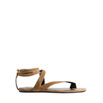 Khaite Aimee Ankle Strap Sandal - Vermillion