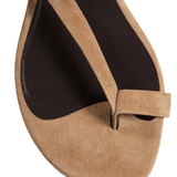 Khaite Aimee Ankle Strap Sandal - Vermillion