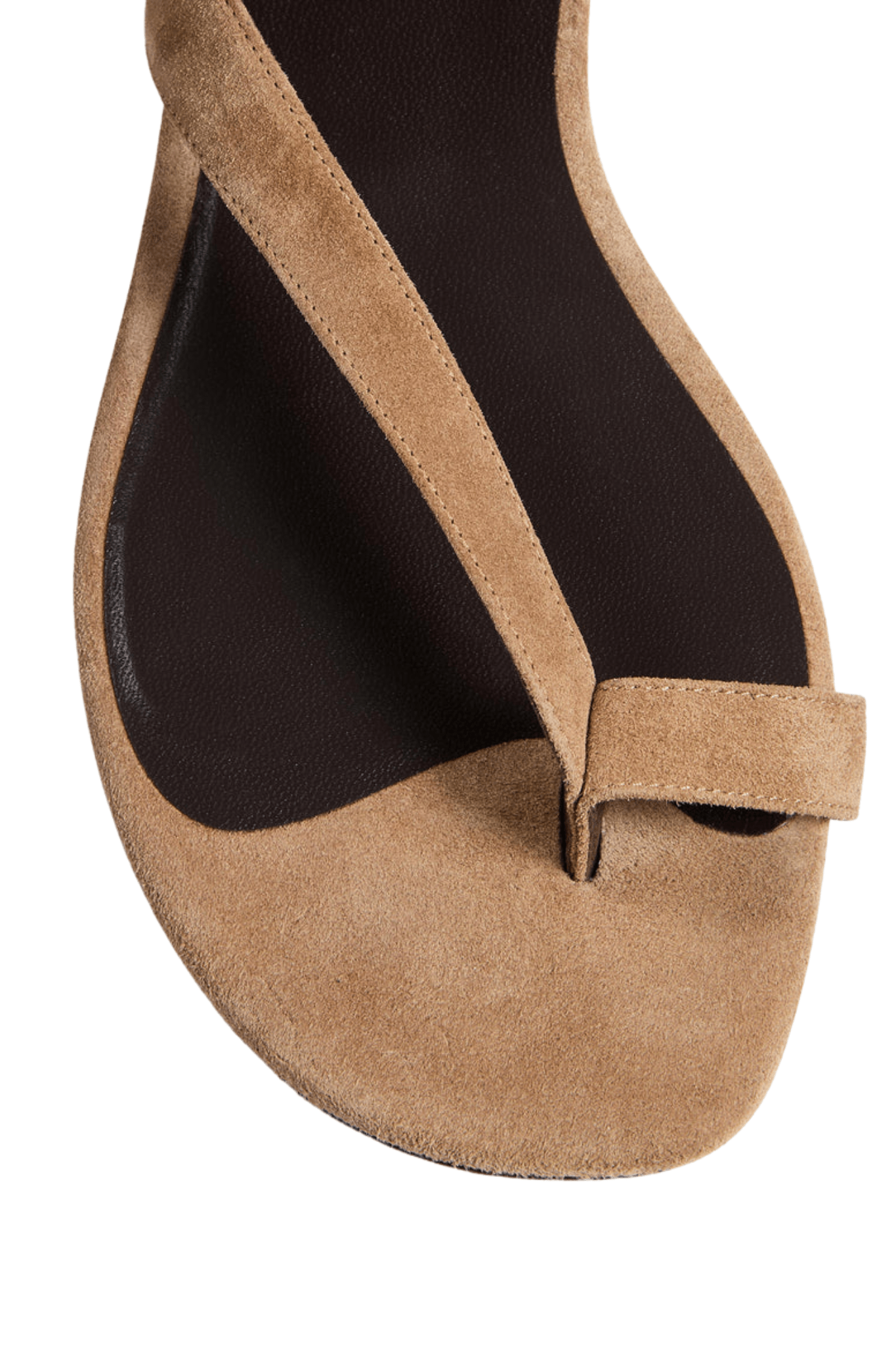 Khaite Aimee Ankle Strap Sandal - Vermillion