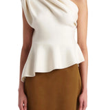 Khaite Aimee Top - Vermillion