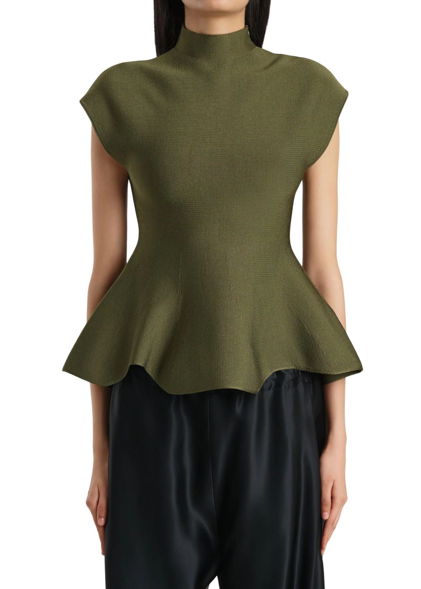 Khaite Andra Top - Vermillion