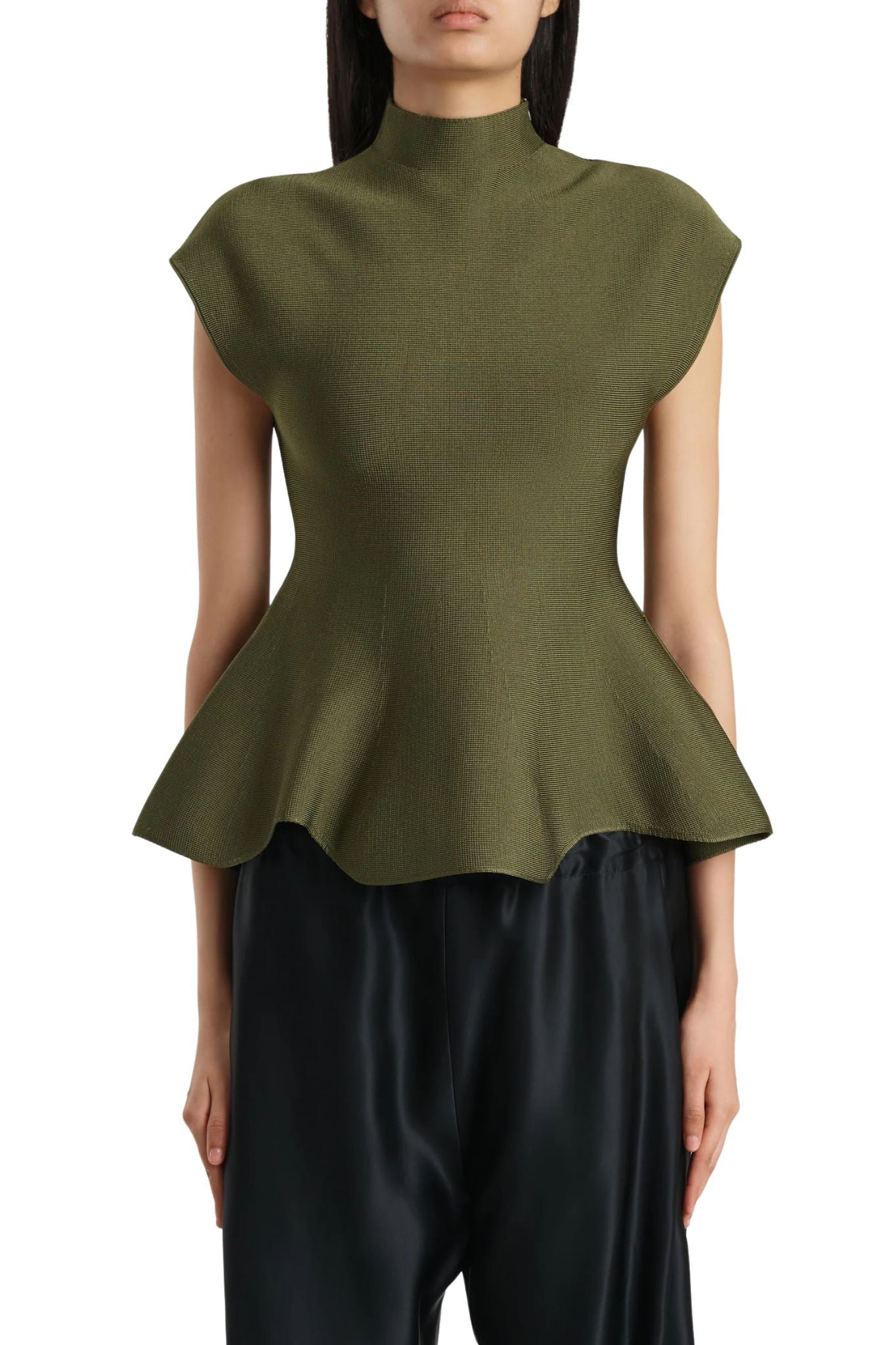 Khaite Andra Top - Vermillion