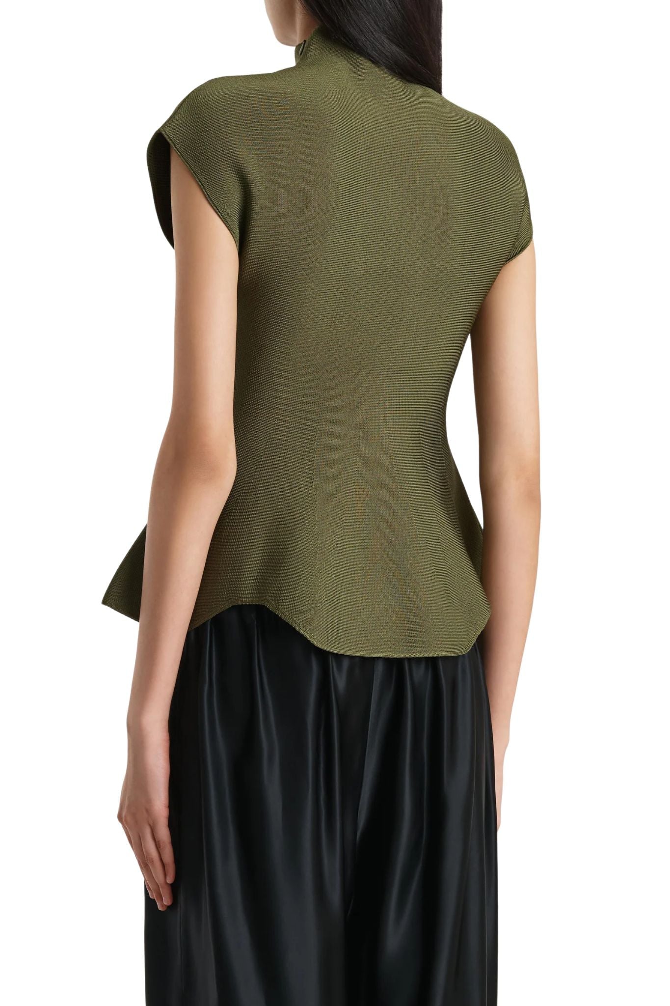 Khaite Andra Top - Vermillion
