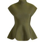 Khaite Andra Top - Vermillion