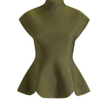 Khaite Andra Top - Vermillion