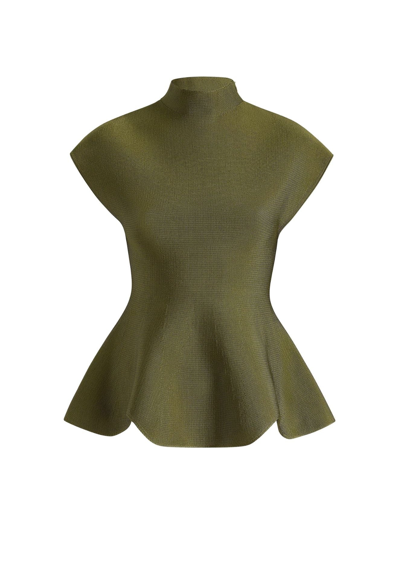 Khaite Andra Top - Vermillion