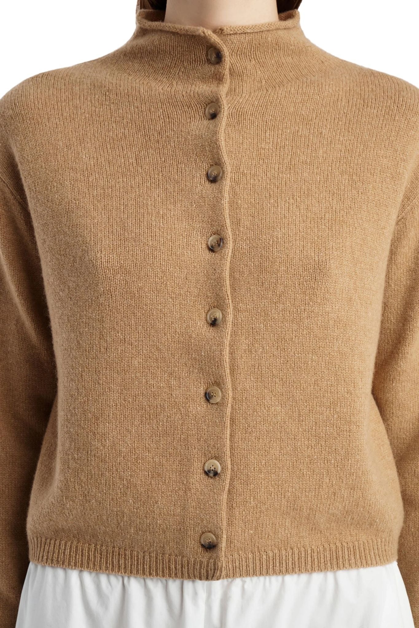 Khaite Annora Cardigan - Vermillion