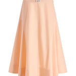 Khaite Artin Skirt - Vermillion
