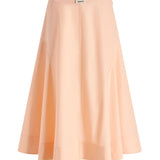 Khaite Artin Skirt - Vermillion