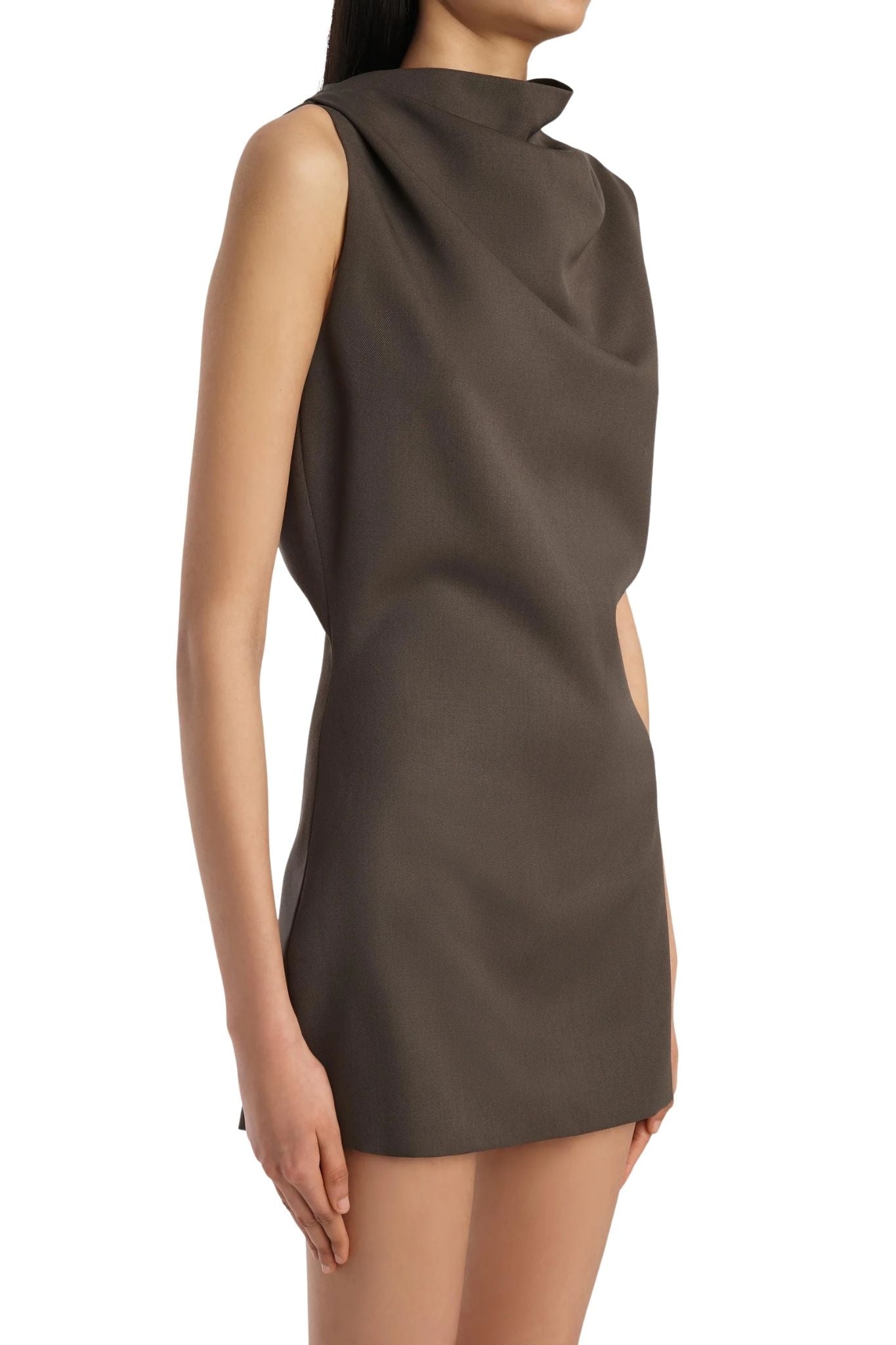 Khaite Astor Dress - Vermillion