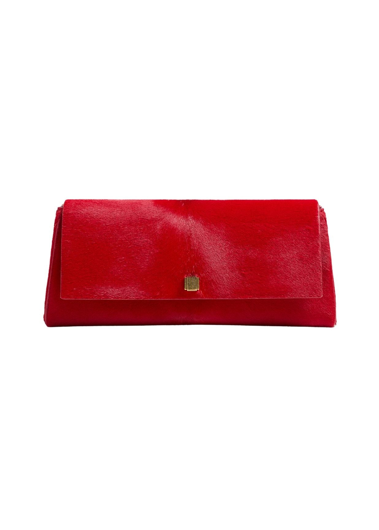 Khaite Audrey Clutch - Vermillion