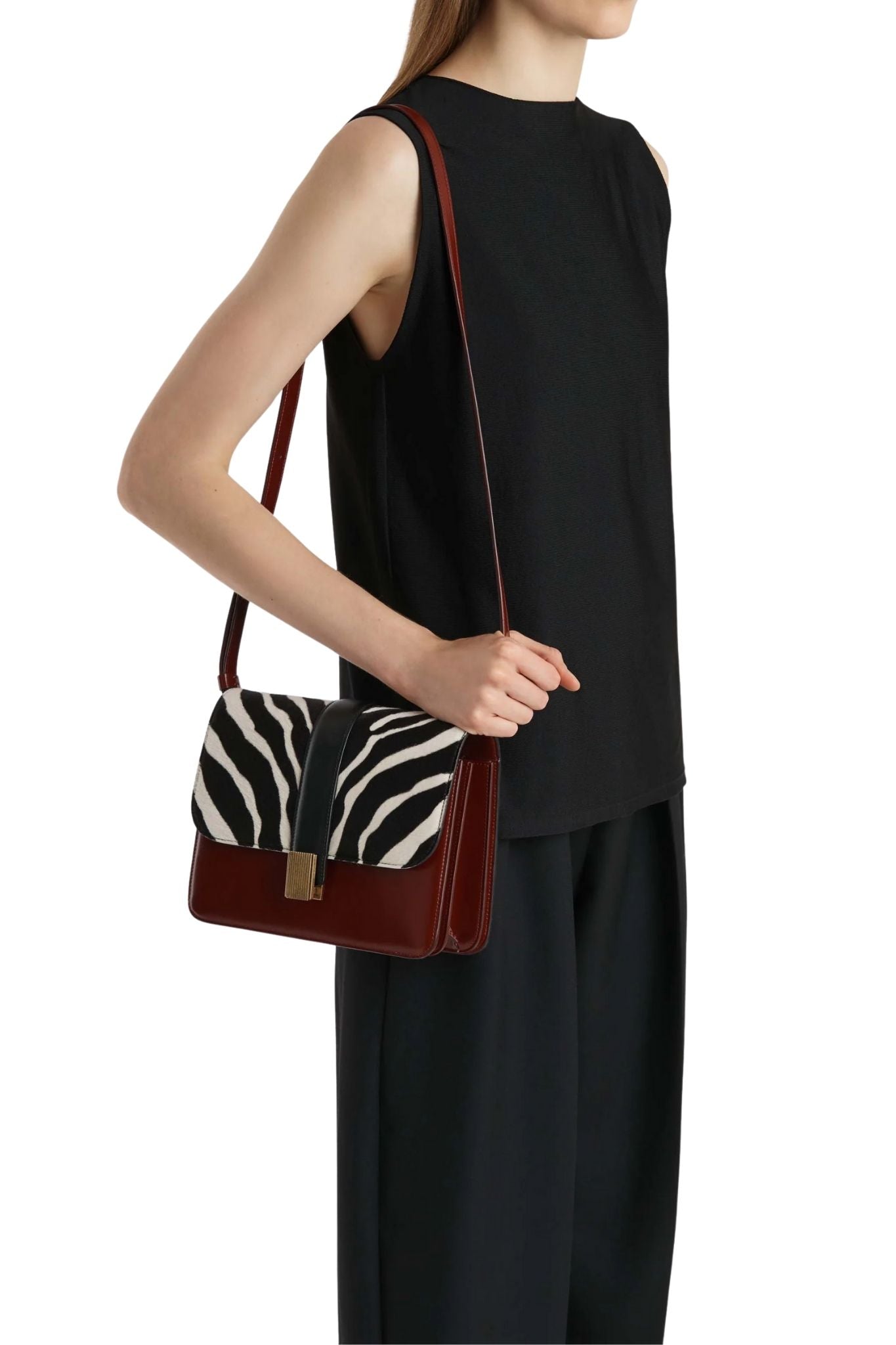 Khaite Blake Crossbody - Vermillion