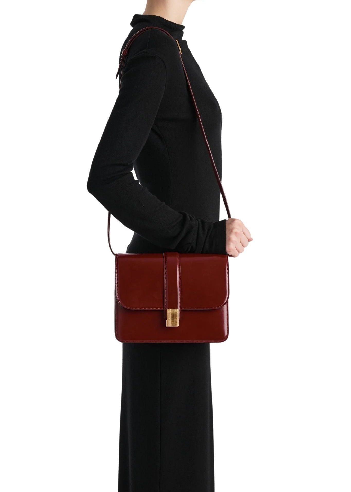 Khaite Blake Crossbody - Vermillion
