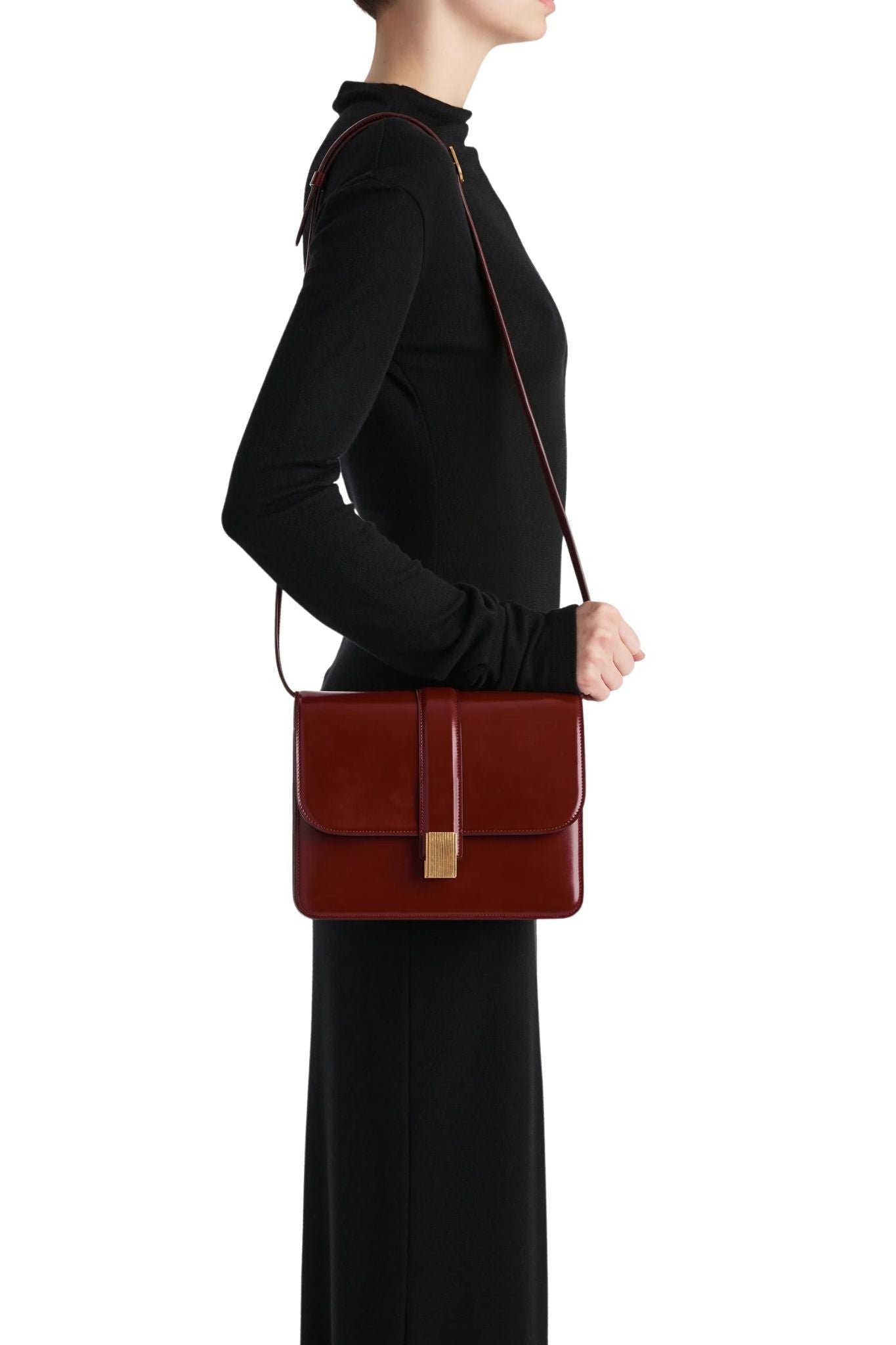 Khaite Blake Crossbody - Vermillion