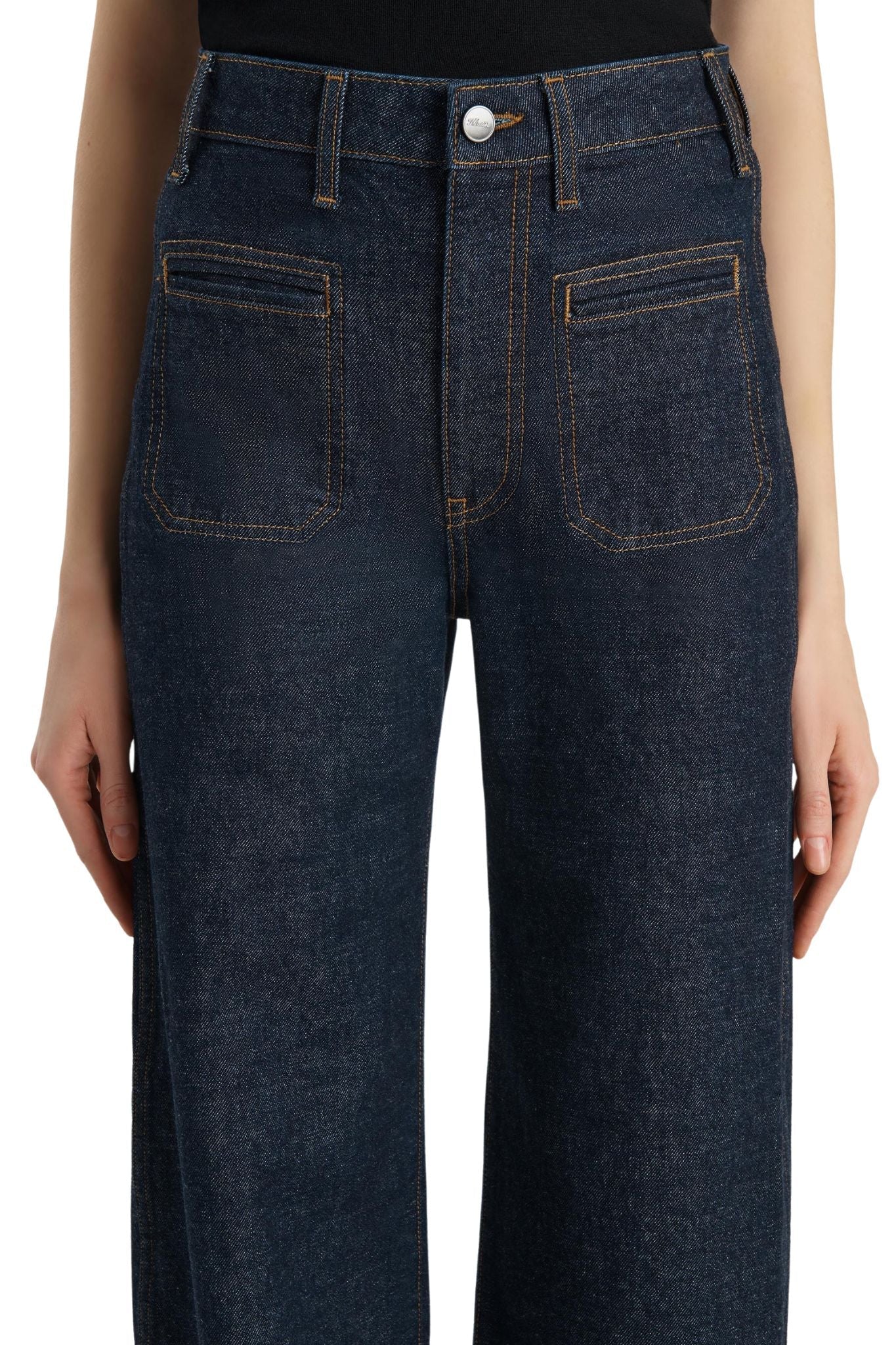 Khaite Delmonico Jean - Vermillion