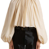 Khaite Durer Top - Vermillion