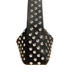 Khaite Elena Shoulder Bag w/ Silver Studs - Vermillion