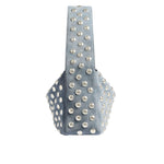 Khaite Elena Small Handbag w/ Silver Studs - Vermillion