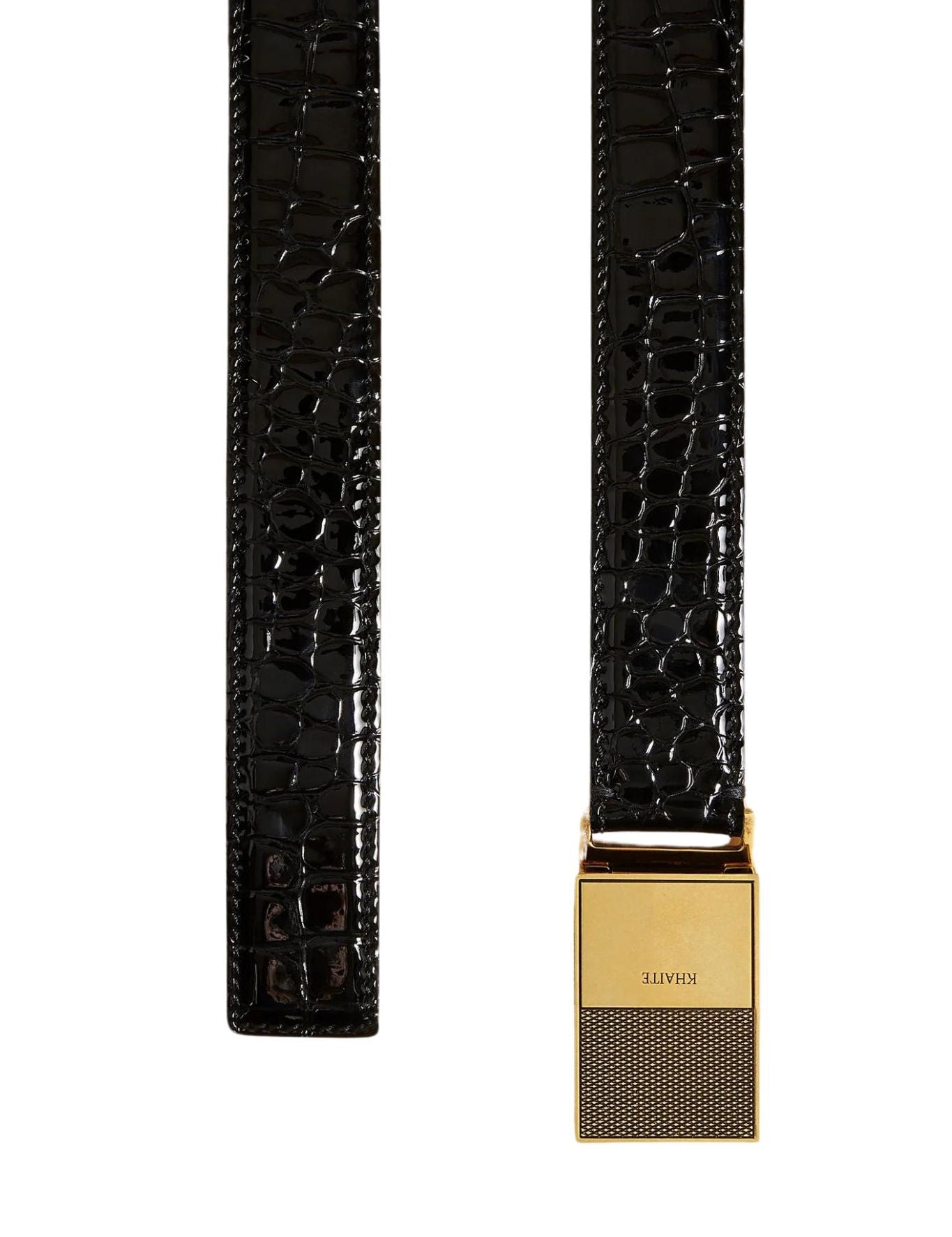 Khaite Elio Belt - Vermillion