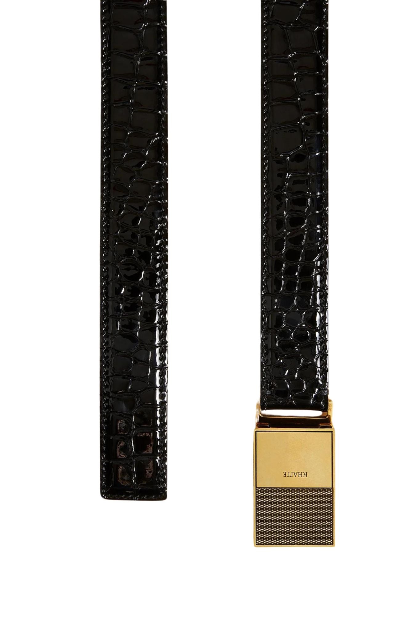 Khaite Elio Belt - Vermillion