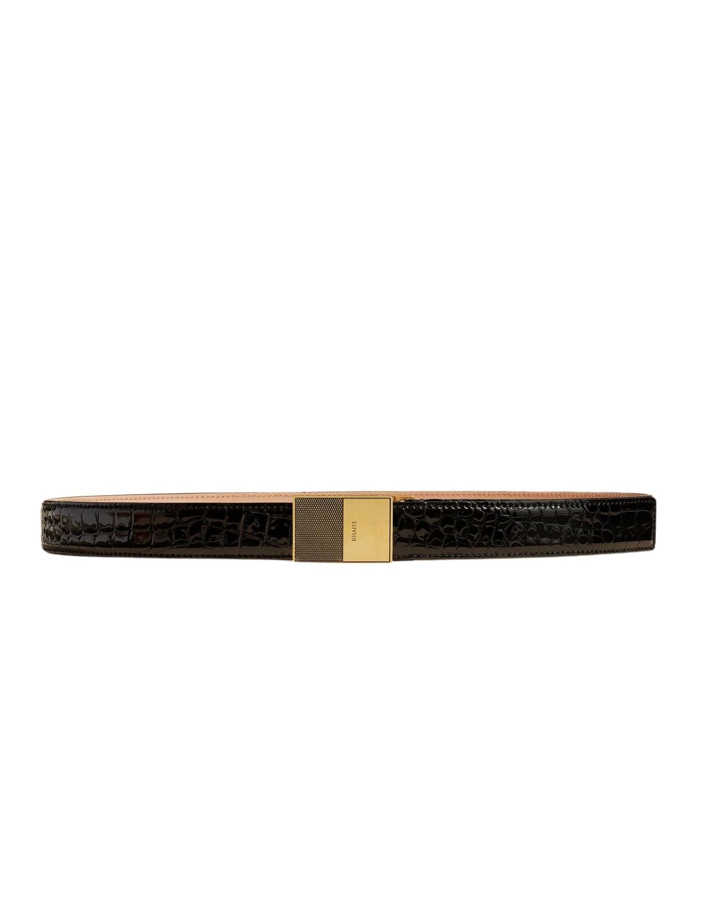 Khaite Elio Belt - Vermillion