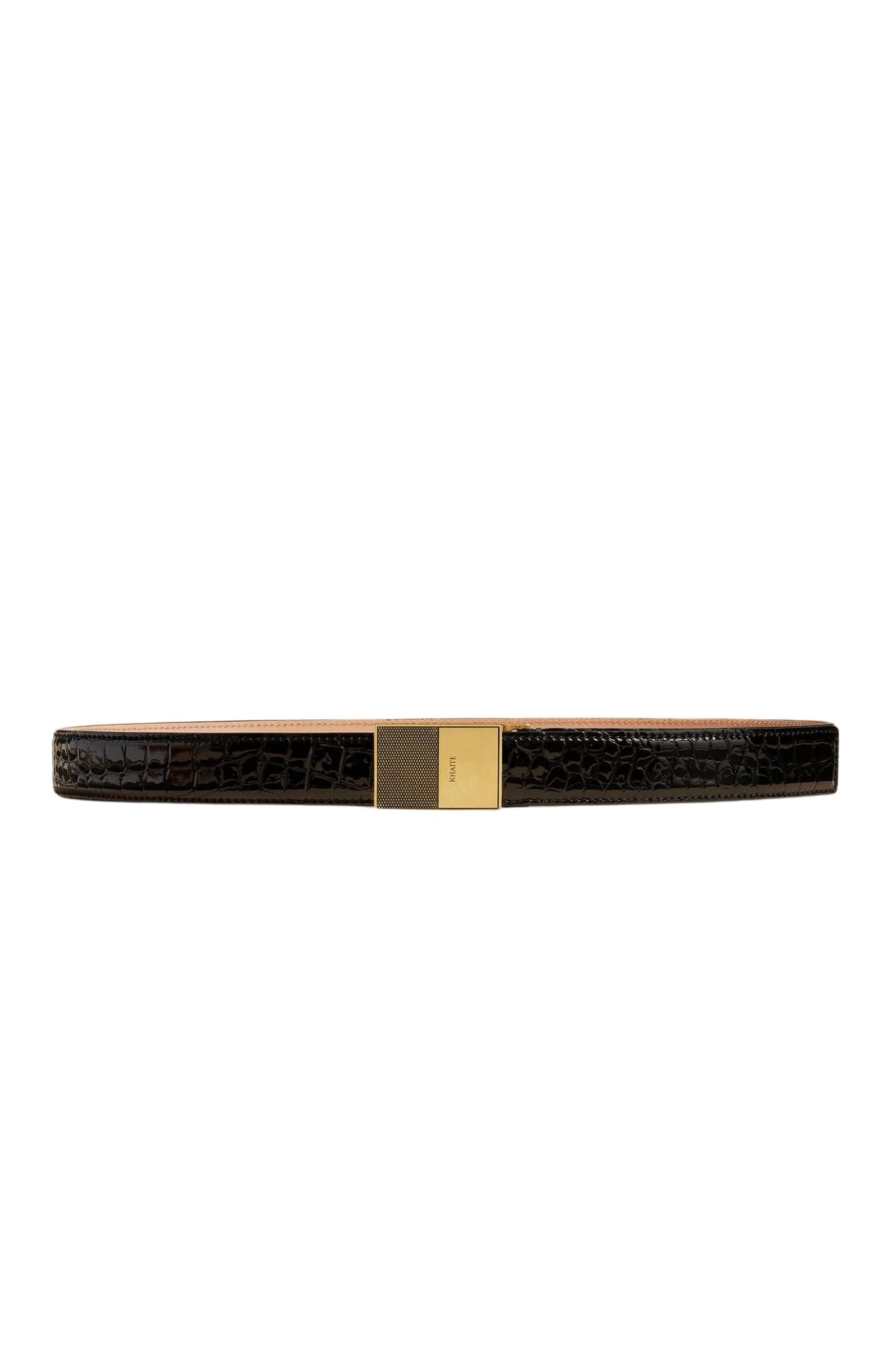 Khaite Elio Belt - Vermillion