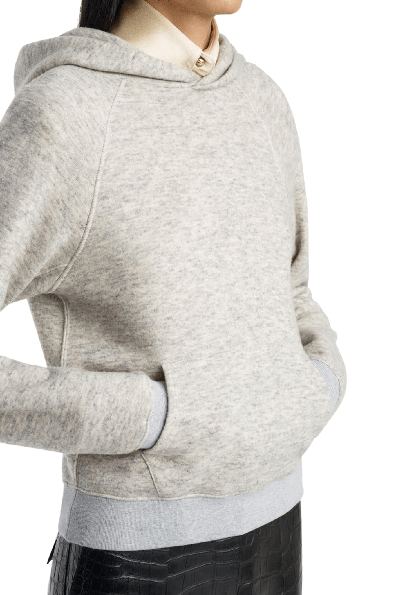 Khaite Ellen Hoodie - Vermillion