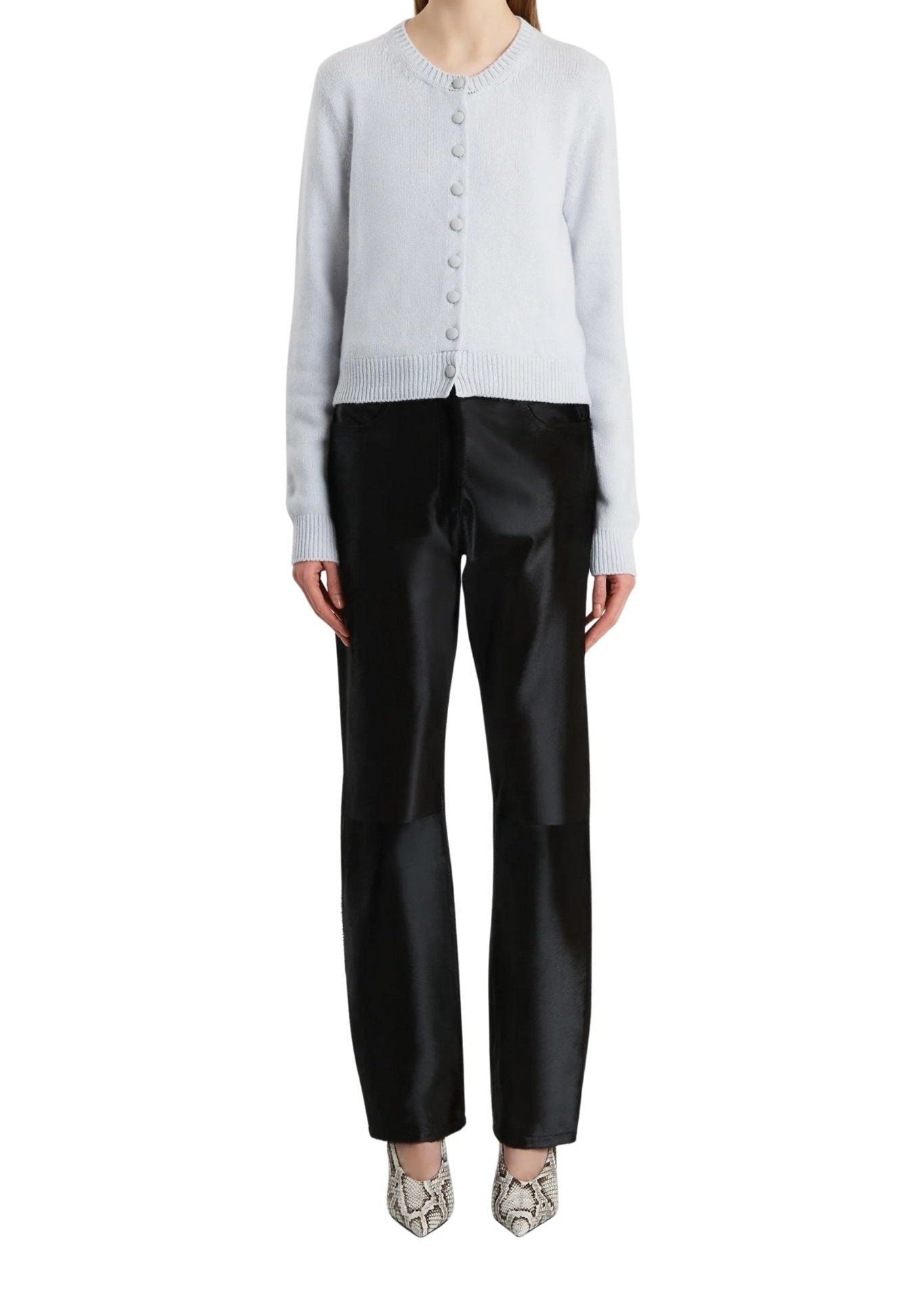 Khaite Everheart Cardigan - Vermillion