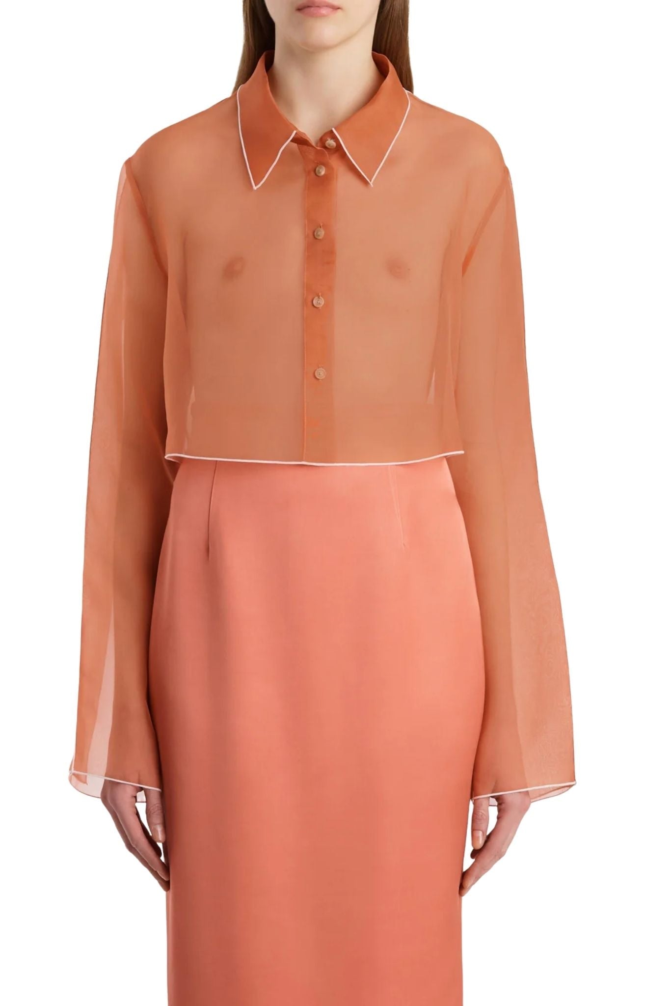 Khaite Fritz Top - Vermillion