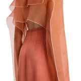 Khaite Fritz Top - Vermillion