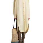 Khaite Gloria Dress - Vermillion